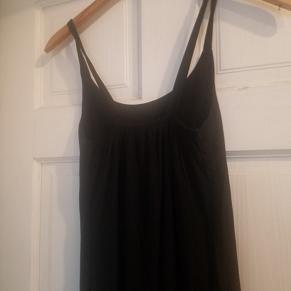 BLACK MIDI DRESS - Picture 2 of 4